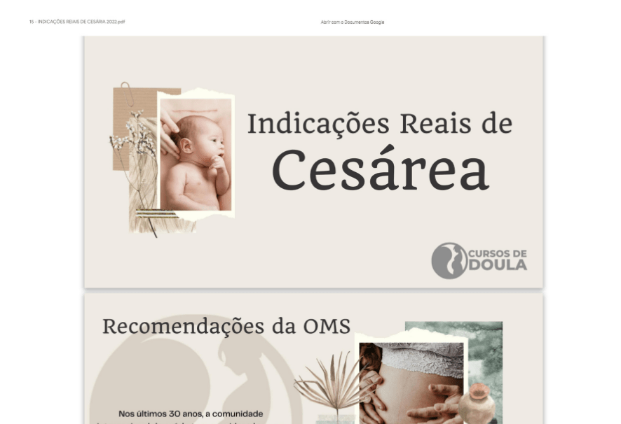 book on cesarean section indications