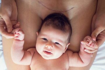 Illustrative image of a newborn baby